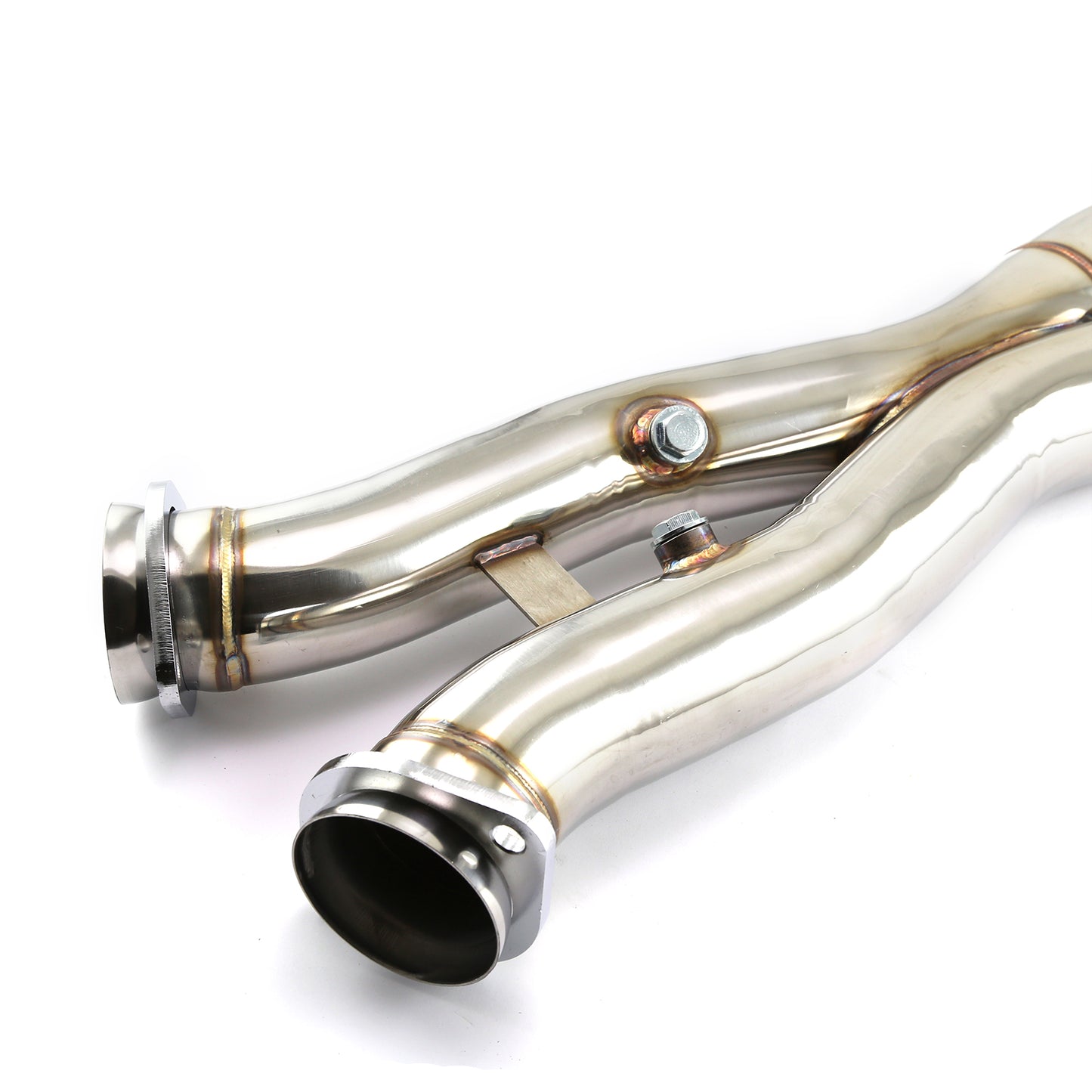 Chevy 2005 2013 Corvette 409 Stainless Steel C6 Base / Z06 Cross X Pipe
