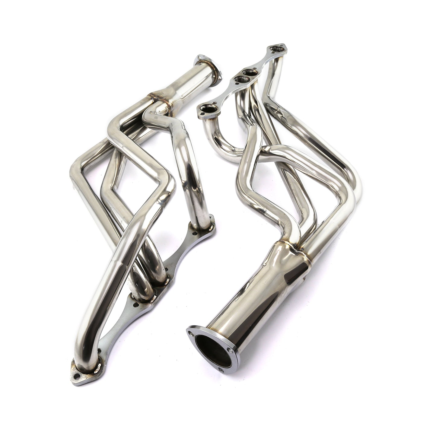 Colectores de escape de acero inoxidable de tubo largo para Chevy Monte Carlo El Camino Cutlass 1978-87