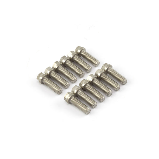 Kit de pernos de colector de escape de acero inoxidable de 6 puntos para Chevy SBC 350