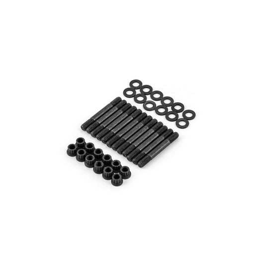 Kit de pernos para colector de admisión de óxido negro de 12 puntos Ford SB 289 302 351 Windsor