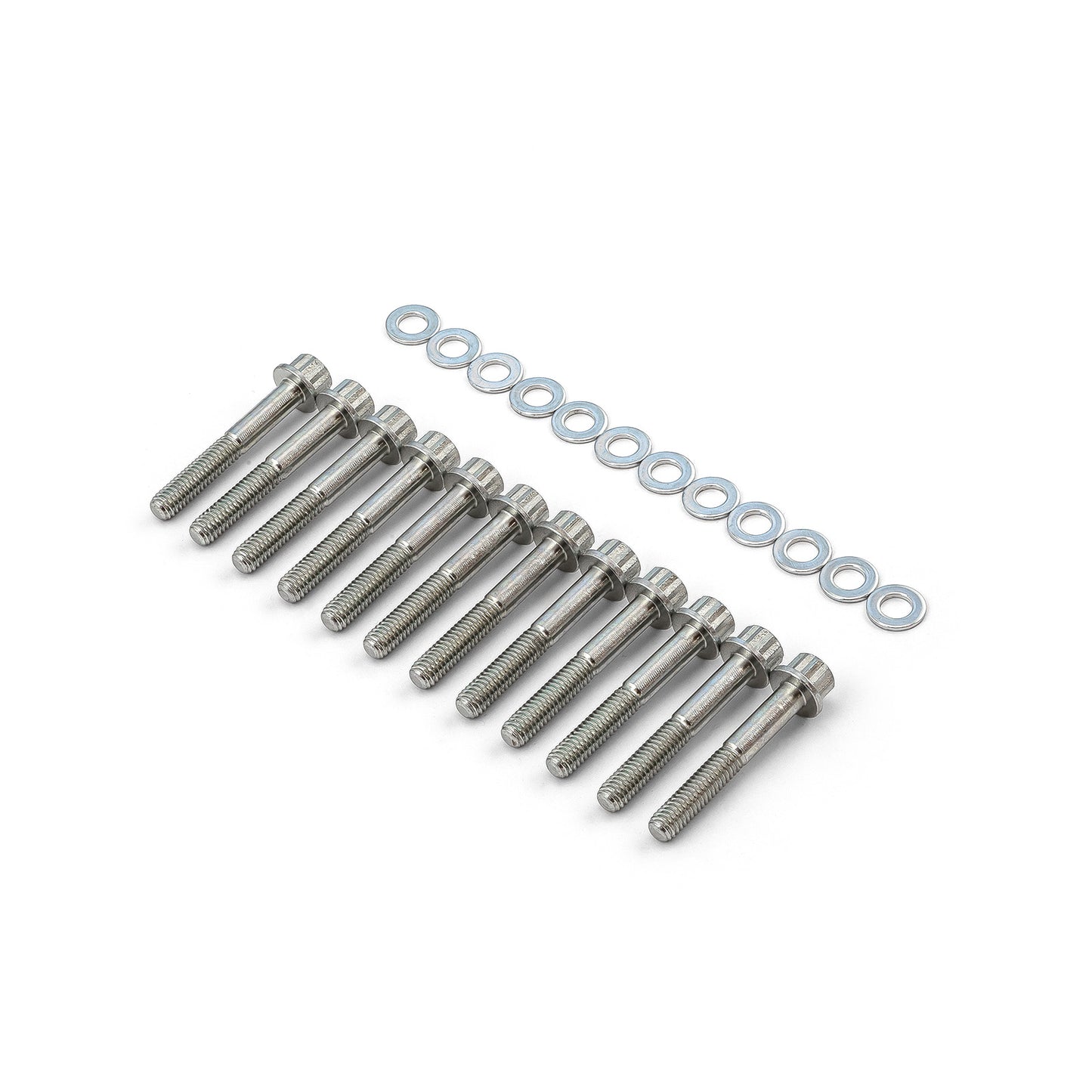 Kit de pernos de colector de admisión de acero de 12 puntos para Ford SB 289 302 351 Windsor