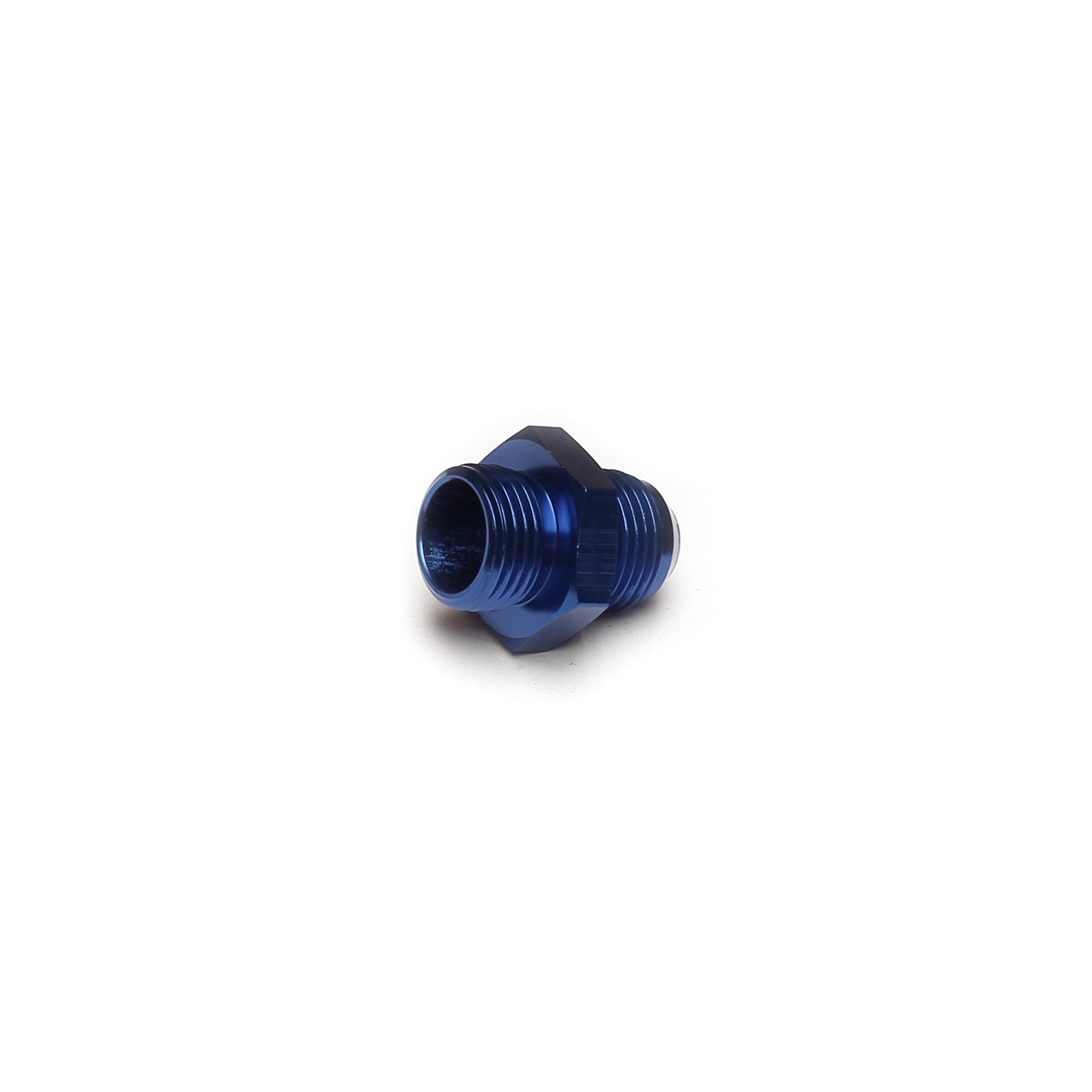 Adaptador de aluminio abocinado recto de 3/8" NPT a -8 AN macho