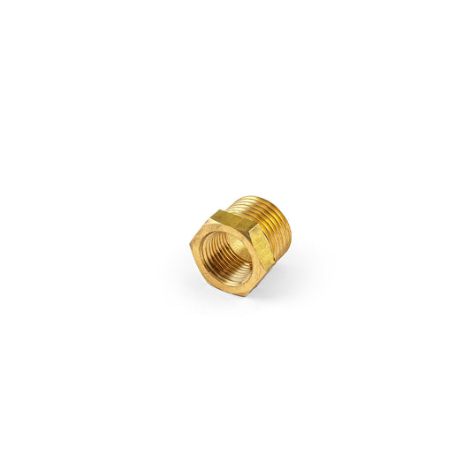 Reductor de latón recto de 1/2" Npt a 3/8" Npt únicamente