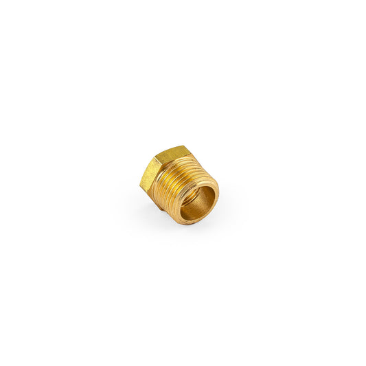 Reductor de latón recto de 1/2" Npt a 3/8" Npt únicamente