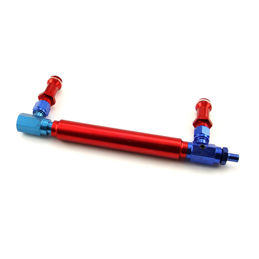 Registro de entrada de combustible para carburador de aluminio de 7/8-20 (compatible con Holley)