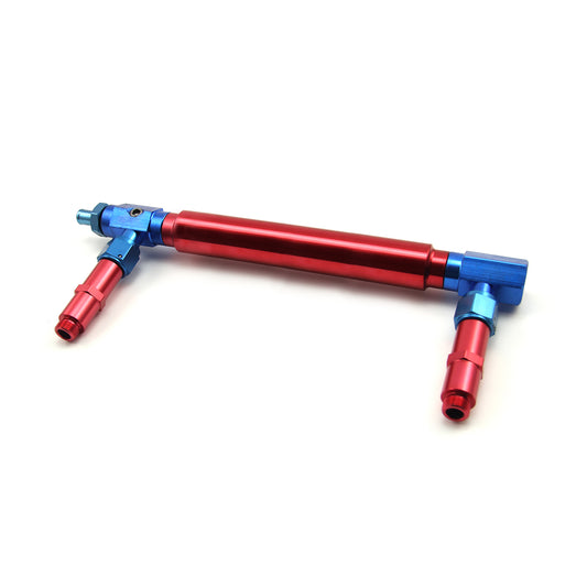 9/16-24 Aluminum Carburetor Fuel Inlet Log (Suits: Barry Grant BG & Speedmaster)