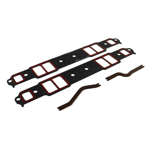 Juego de juntas para colector de admisión Chevy SBC 350 (1205) 2,09" x 1,28" x 0,060"