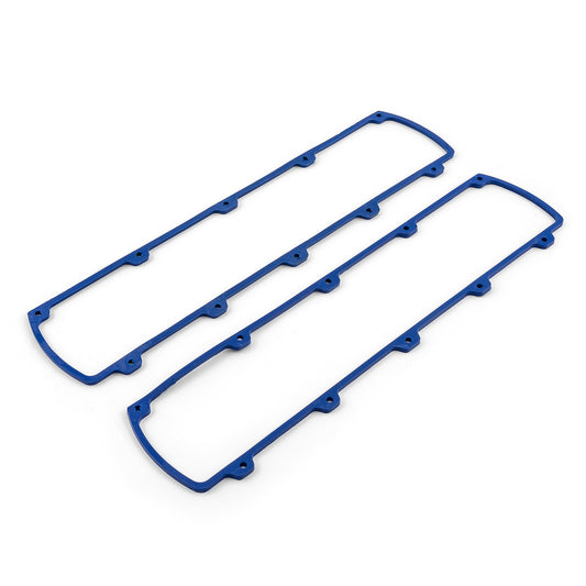 Oldsmobile 400 425 455 Blue 3/16 Thick Rubber Steel Core Valve Cover Gasket Set