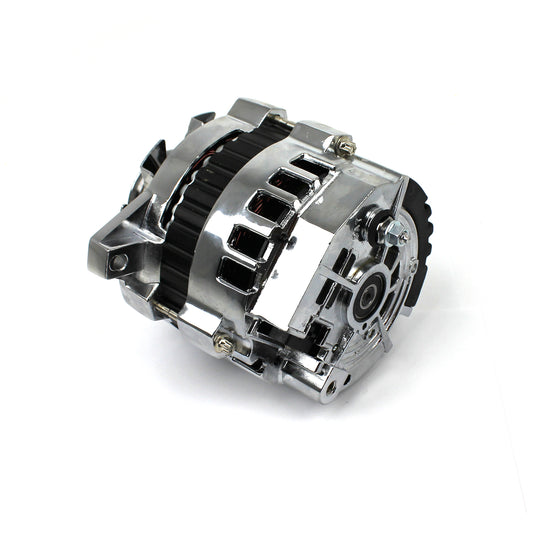 Alternador Serpentine Universal GM 7935 CS130 de 130 amperios [Cromado]