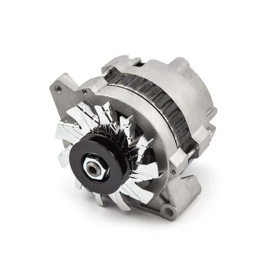 Alternador universal GM 7935 CS130 de 130 amperios con correa trapezoidal [satinado]