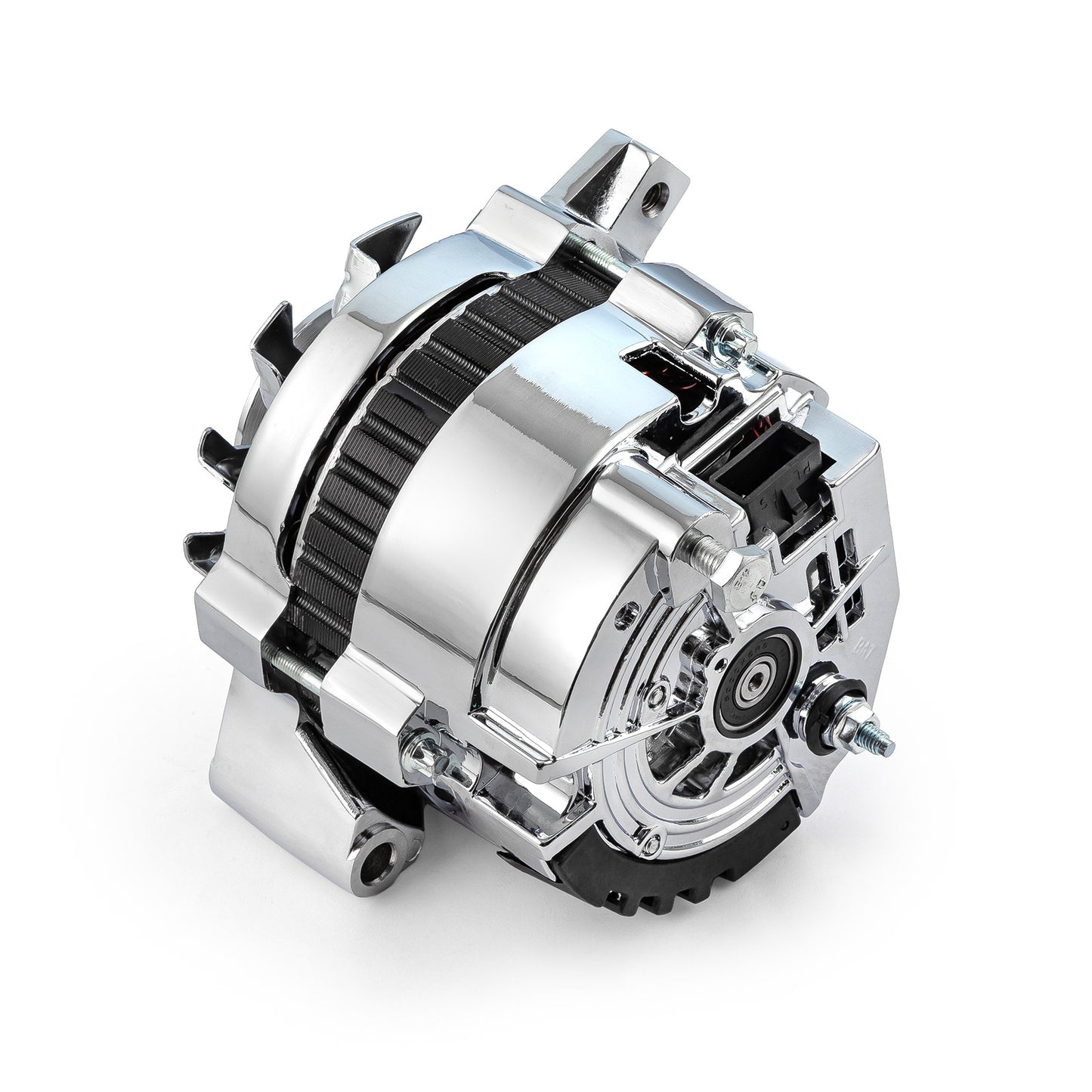 Alternador universal GM 7935 CS130 de 130 amperios con correa trapezoidal [cromado]