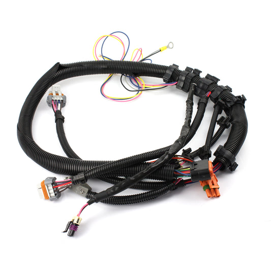 Sensor de cigüeñal negro de 24 dientes GM LS1 LS6, arnés de cableado, montaje del colector de admisión