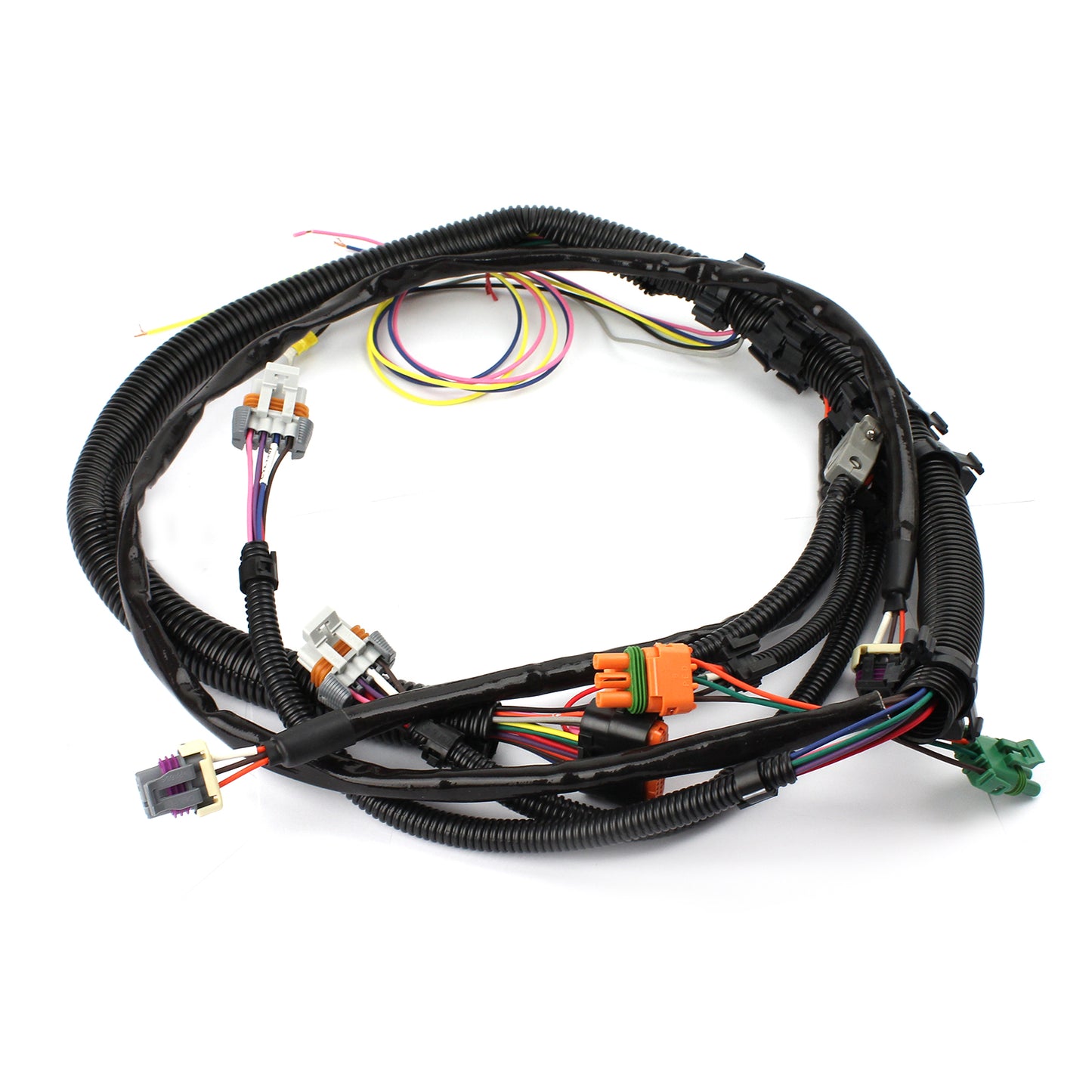 Gm LS2 LS7 58-Tooth Gray Crank Sensor Wiring Harness Intake Manifold Mount