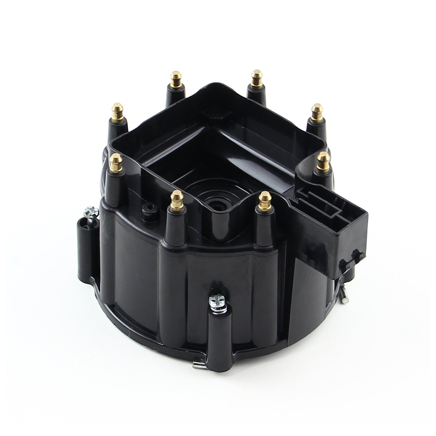 HEI Replacement Distributor Cap Brass Terminals - Black