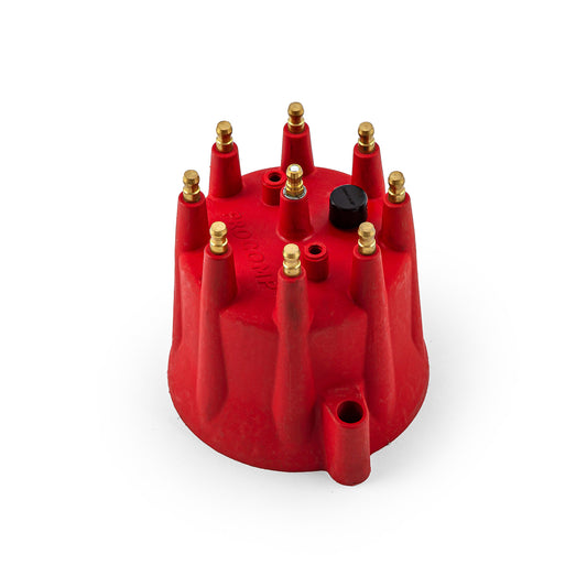 Tapa de rosca para distribuidor macho Pro Billet (solo rojo) [Estilo MSD de 91 mm]
