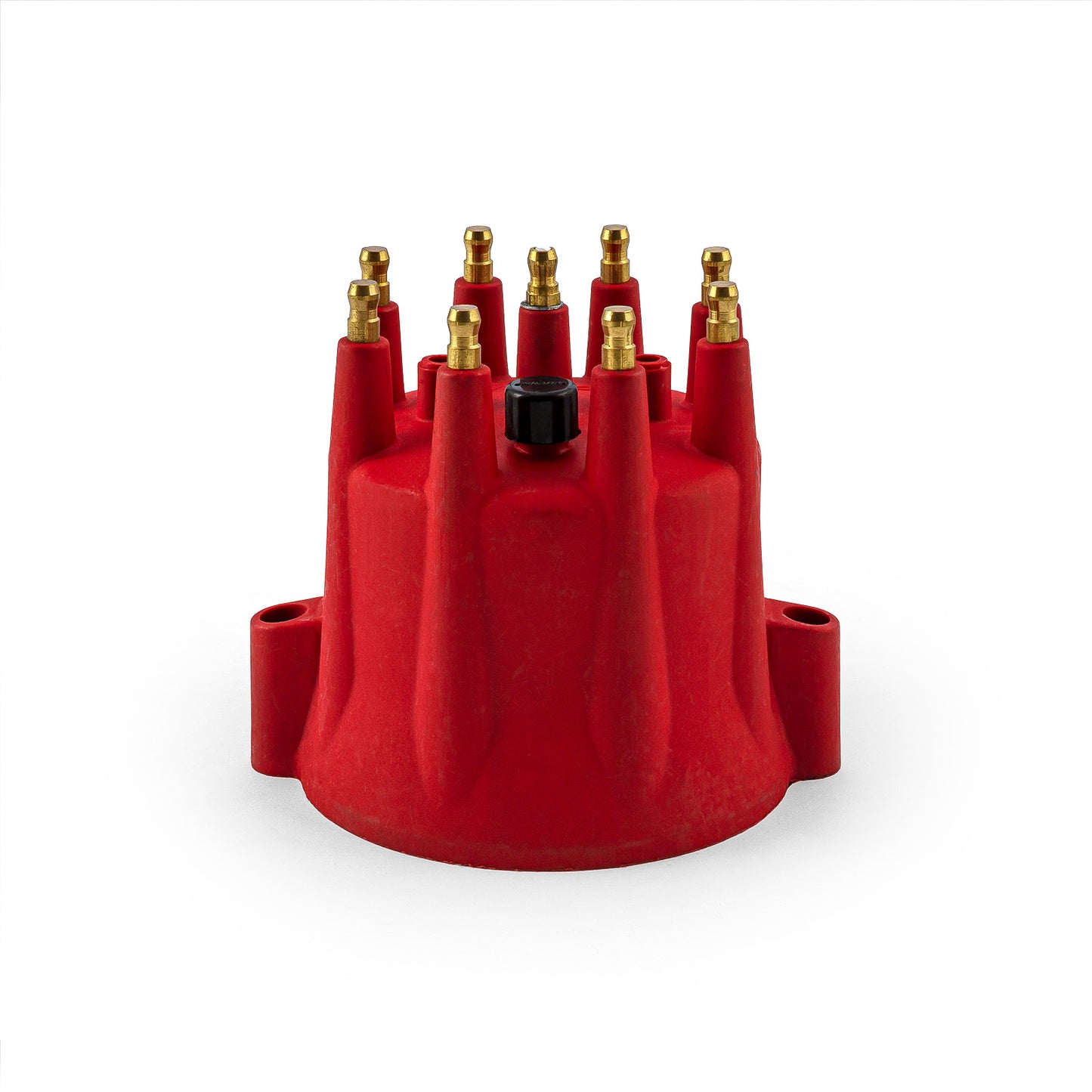 Tapa de rosca para distribuidor macho Pro Billet (solo rojo) [Estilo MSD de 91 mm]