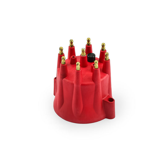 Tapa roscada para distribuidor macho Pro Billet (solo tapa roscada) - Rojo [Estilo MSD 94 mm]