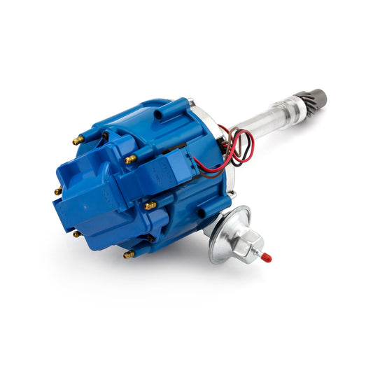 Distribuidor HEI de bobina para Chevy V6 3.8L 4.3L Serie 6000 65K - [Azul]