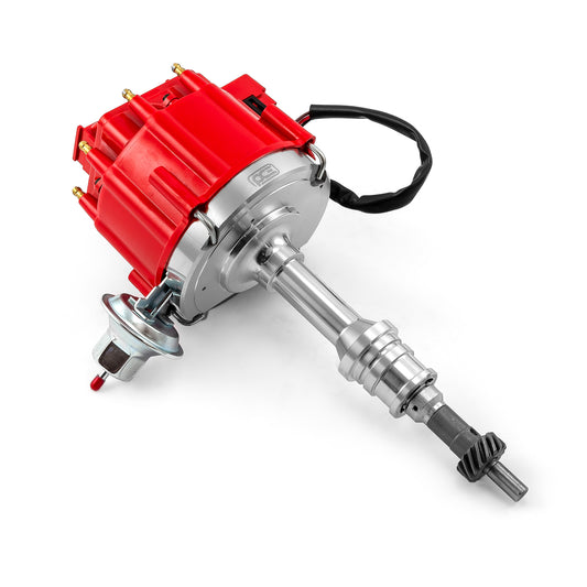 Distribuidor de bobina HEI Ford SB 289 302 Windsor Serie 6000 65K [Rojo]