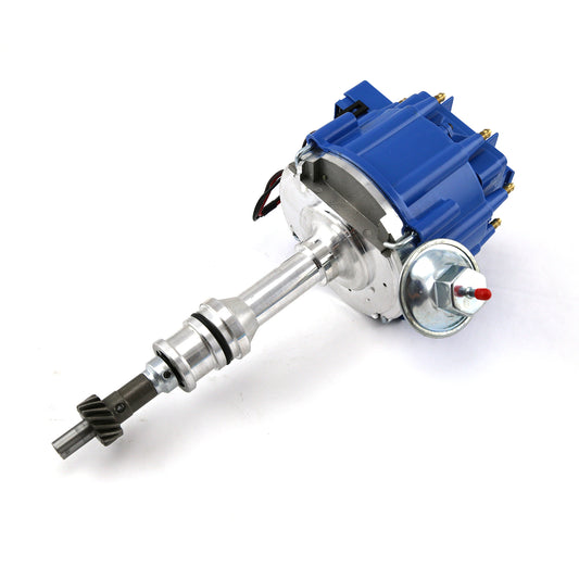 Distribuidor de bobina HEI Ford SB 289 302 Windsor Serie 6000 de 65 000 rpm [Azul]