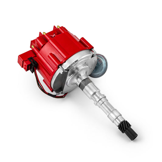 Distribuidor HEI de bobina 65K Amc Jeep 290, 304, 360, 401, serie 6000 [Rojo]