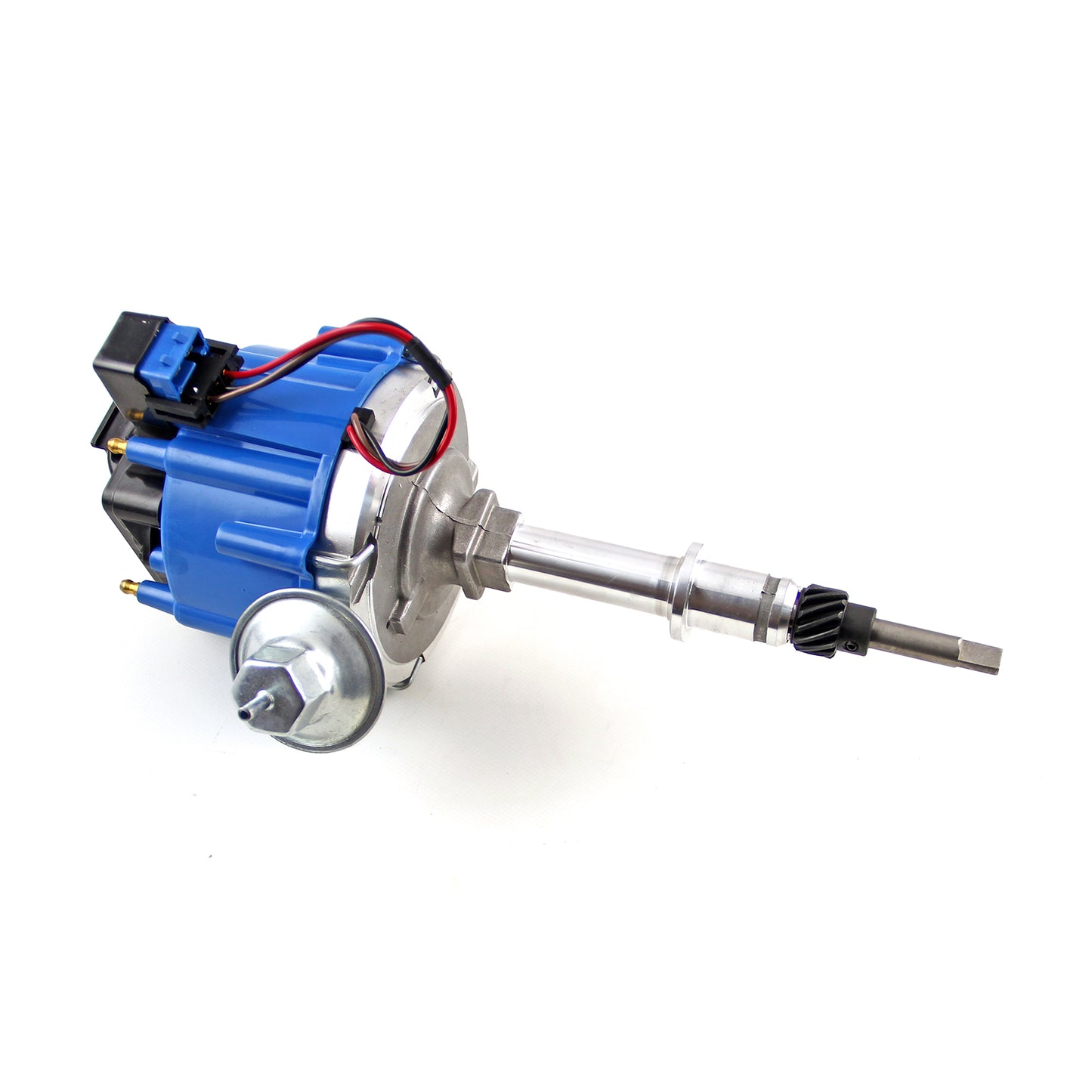 Distribuidor HEI de bobina 65K para Chevy Inline 6 194 230 250 292 6000 Series [Azul]