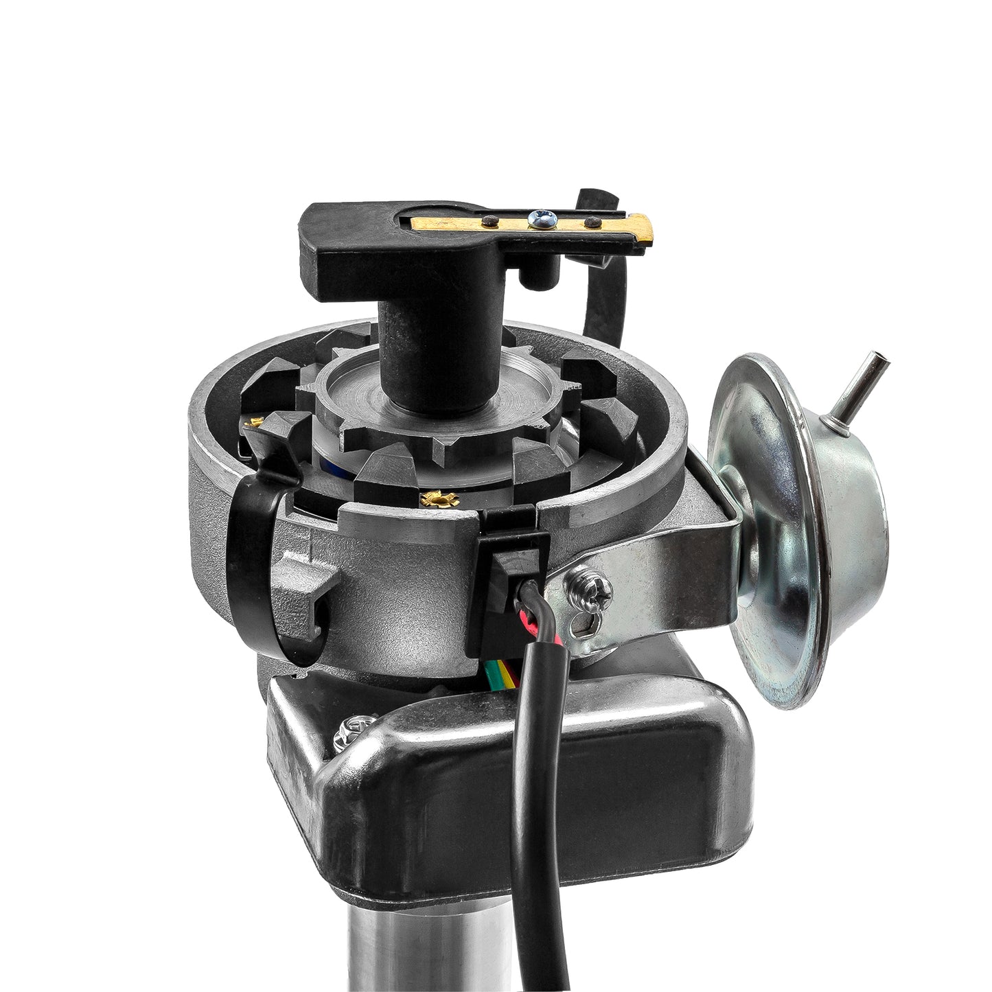 Distribuidor listo para usar Chevy SBC 350 BBC 454 Serie 7000 [Rojo]