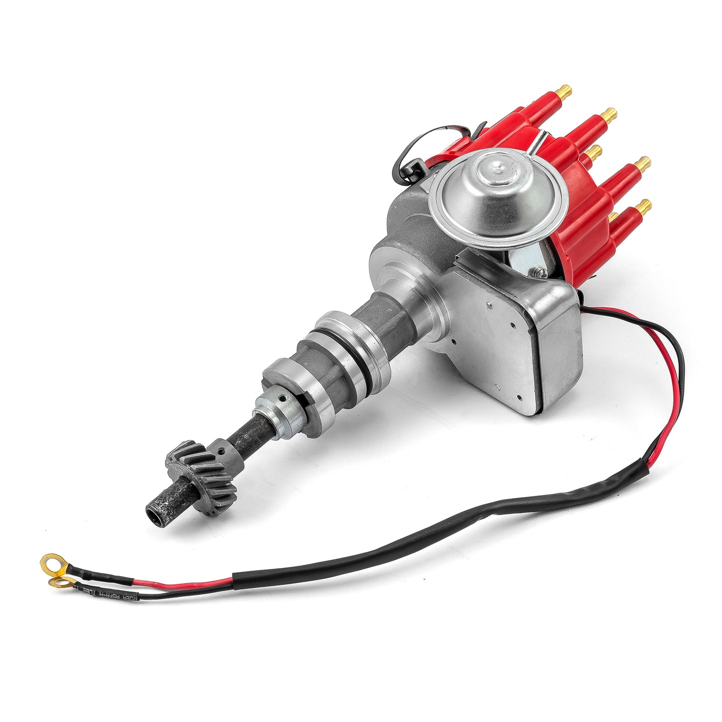 Distribuidor Ford 302 351C Cleveland Early 460 7000 Series, listo para usar [Rojo]