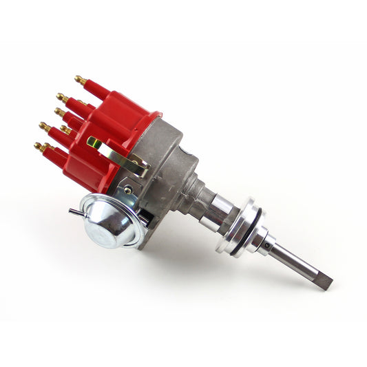 Distribuidor listo para usar Mopar Chrysler SB 318, 340, 360, serie 7000 [Rojo]
