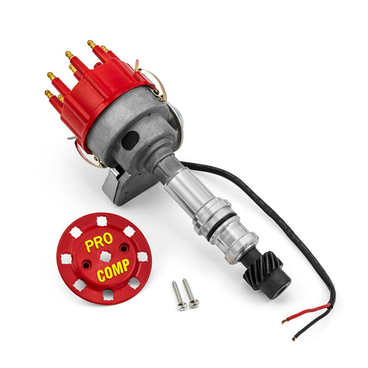 Oldsmobile 400 425 455 7000 Series Ready to Run Distributor [Red]