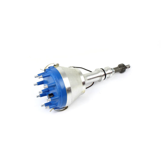 Ford 289 302 Windsor 9000 Series Large Cap Pro Billet Distributor [Blue]