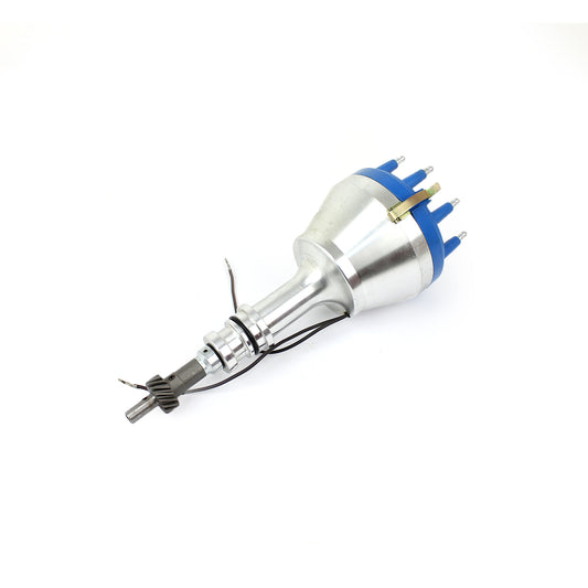 Ford 289 302 Windsor 9000 Series Large Cap Pro Billet Distributor [Blue]