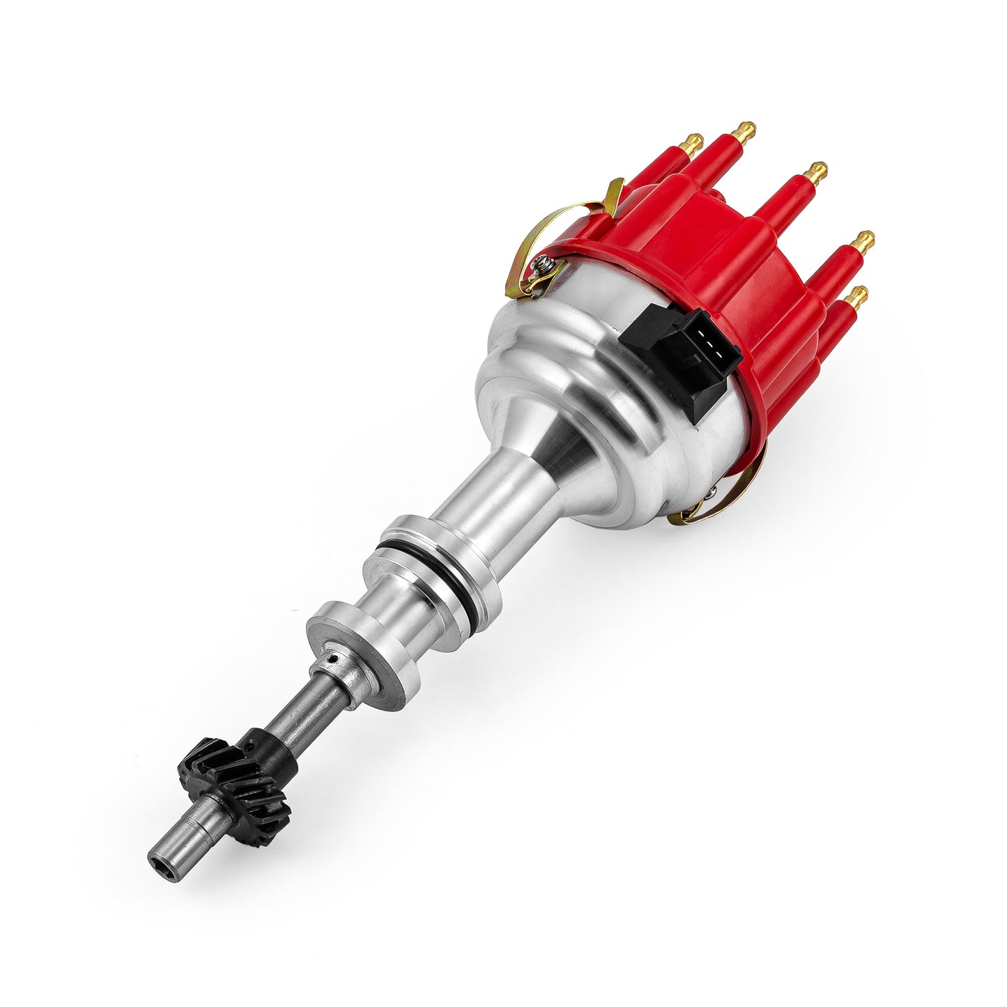 Distribuidor Ford 351c Cleveland 460 Serie 8020 Pro Billet listo para usar [Rojo]