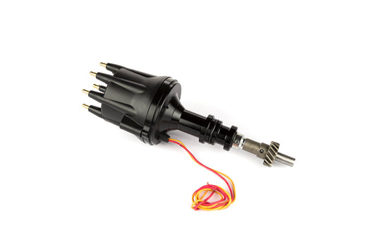 Distribuidor Ford 289 302 Windsor Serie 8000 Pro Billet [Negro, roscado]