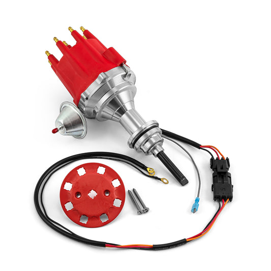 Distribuidor Mopar Chrysler SB 318 340 360 Pro-Billet listo para usar