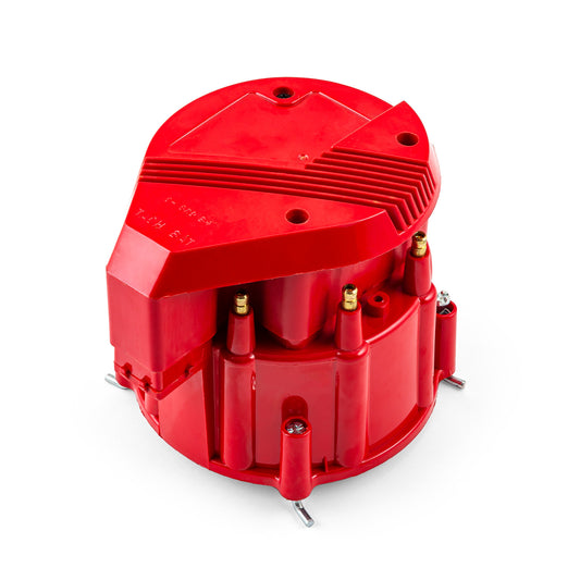 Kit de actualización de tapa de distribuidor HEI, rotor de bobina de 65 000 rpm, color rojo