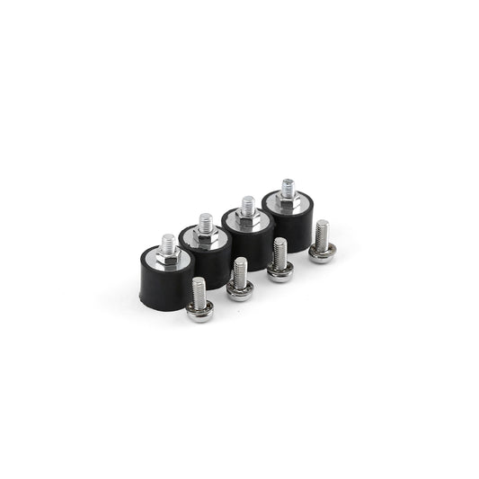 Kit de soporte de vibración de goma para caja de encendido (4 por paquete)