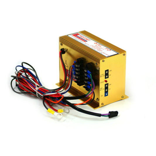 Caja de encendido con limitadores de dial, color dorado, descarga de condensador CDI de chispa múltiple