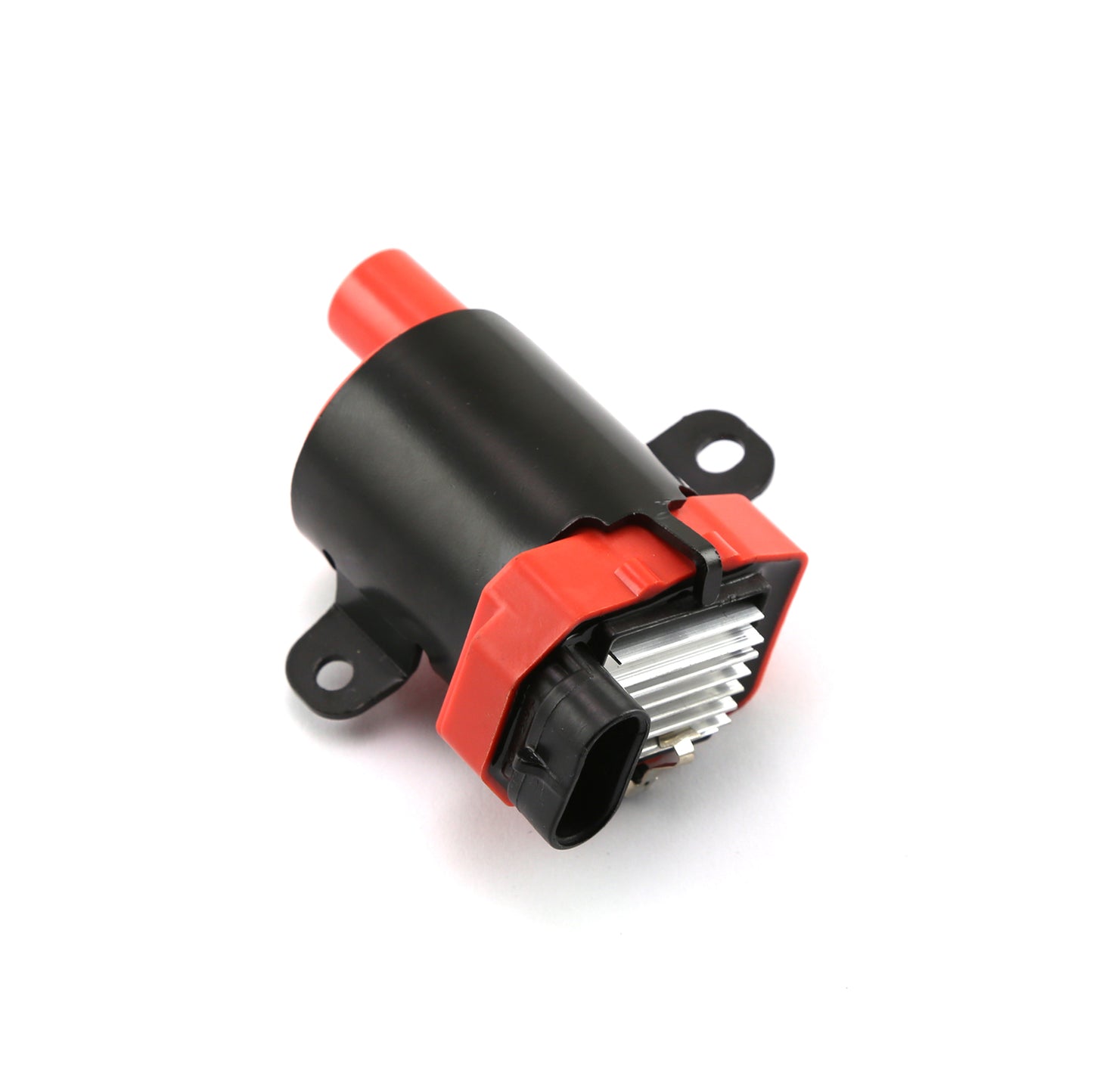 Chevy Gm LS1 LS6 12V High Output E-Poxy Ignition Coil Red [Square D585]