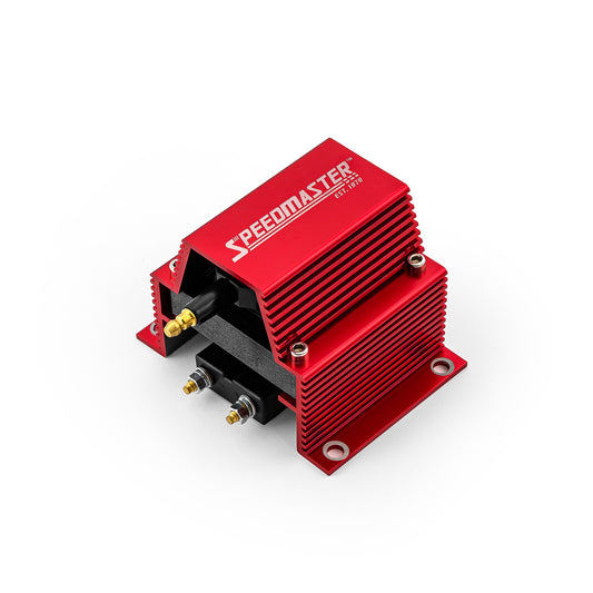 Universal 12V High Output External Male E-Core Ignition Coil - Red