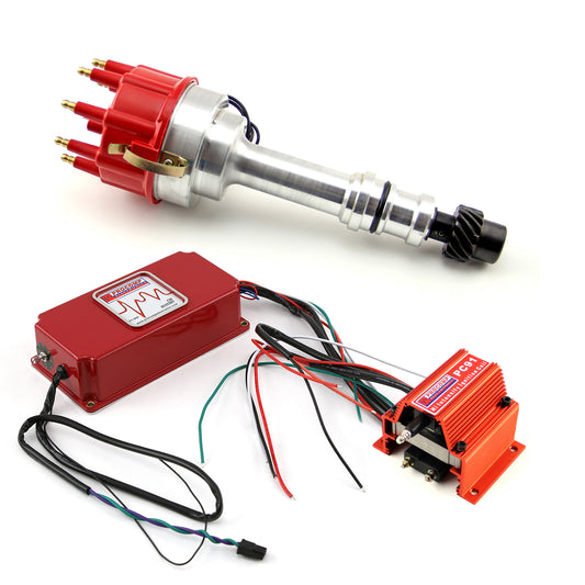 Distribuidor de aluminio billet 6AL CDI para Oldsmobile 400, 425 y 455 Pro