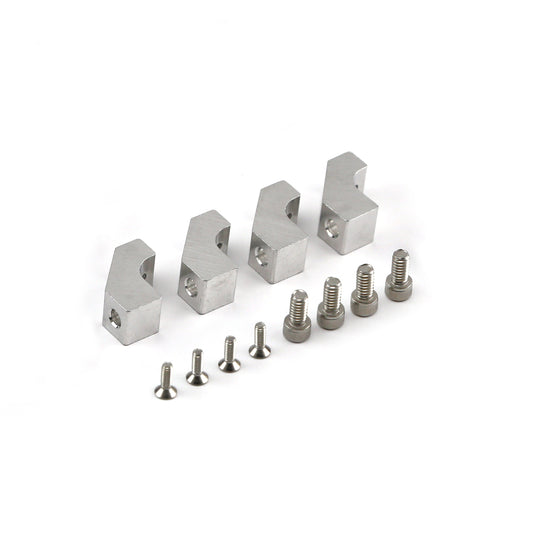 Kit de herrajes para separador de cables de bujía lineal de aluminio para Chevy SBC 350 (última generación)