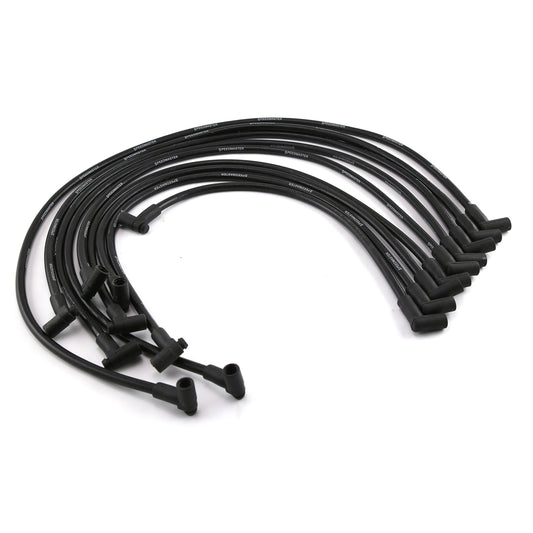 Cables de bujía macho negros universales de 90 grados a 90 grados para Chevy