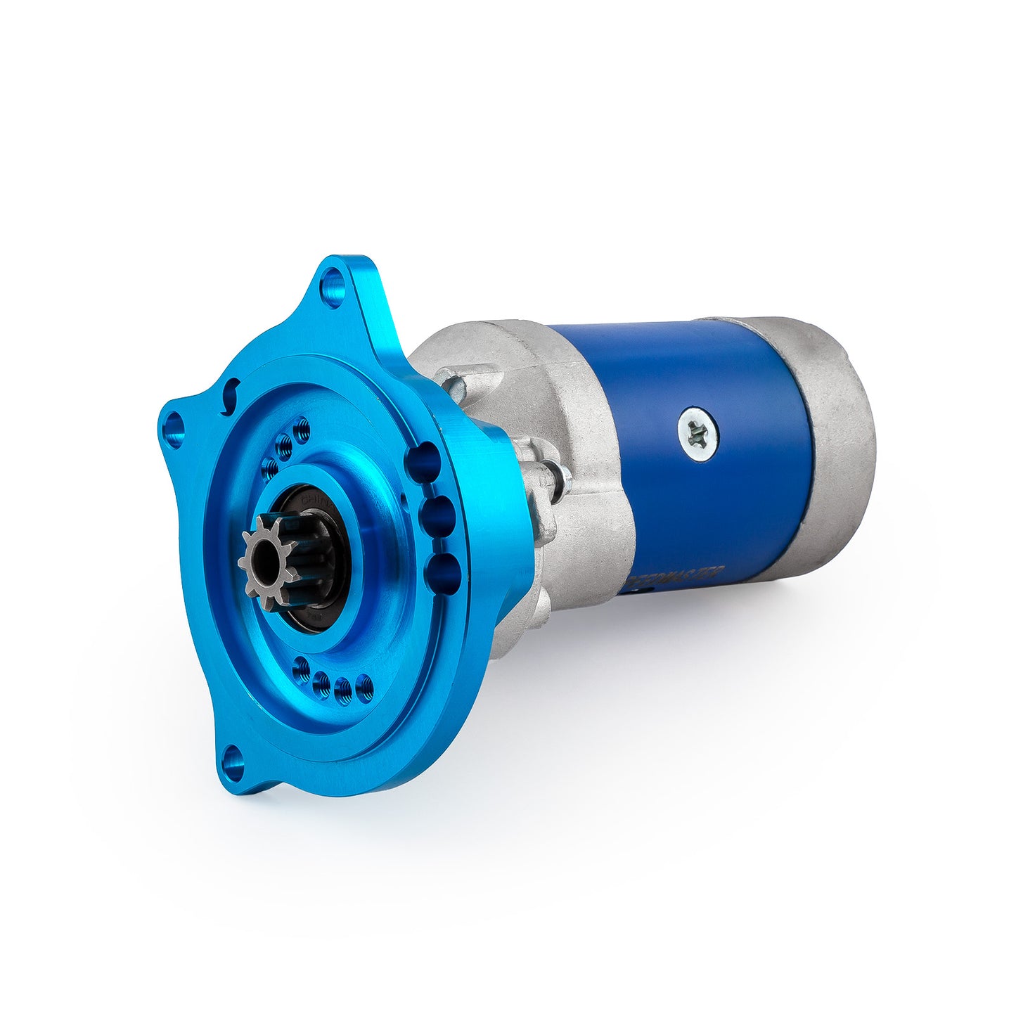 Minimotor de arranque Ford Fe 390 428 de 3 pernos con transmisión automática y alto torque de 4 HP [Azul]