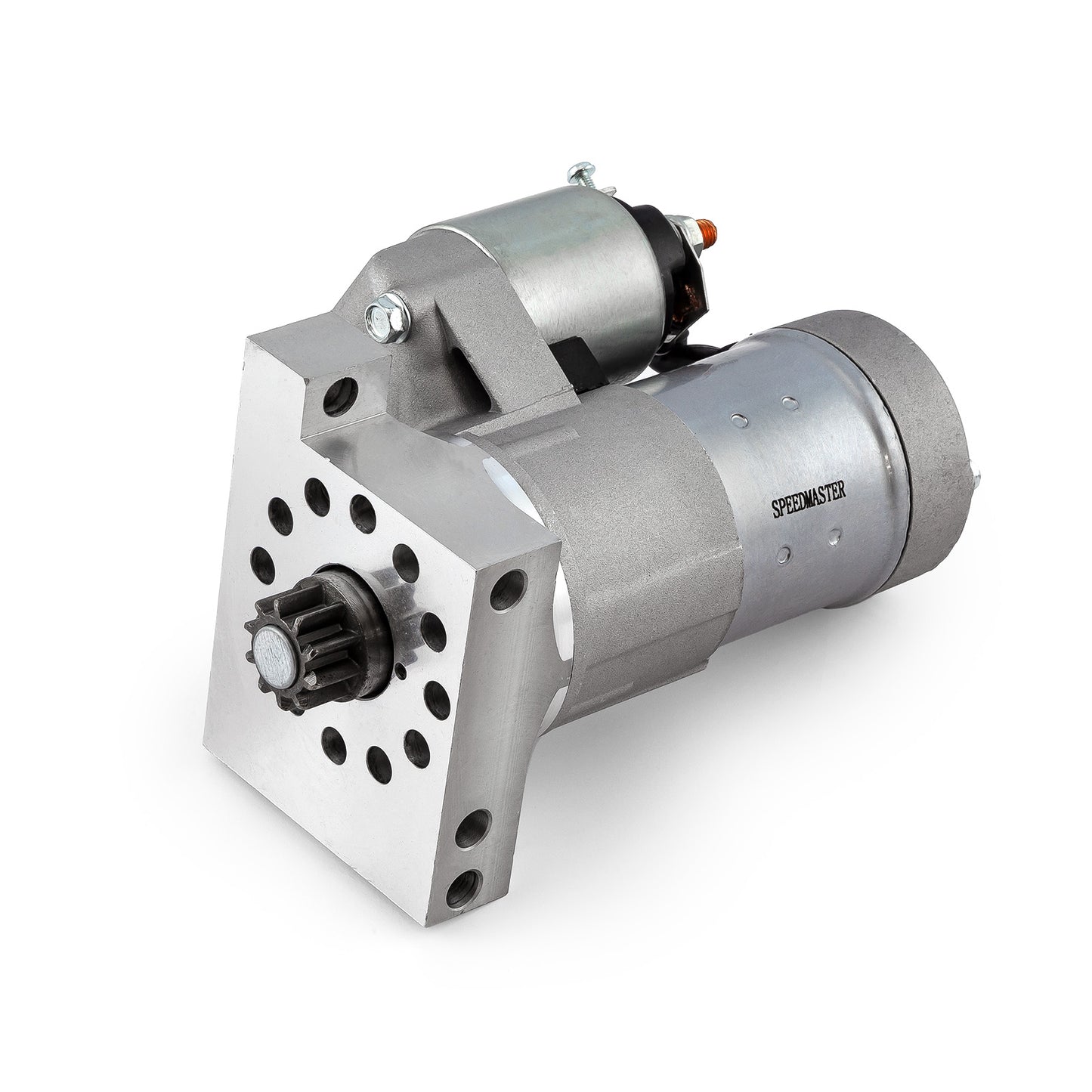 Motor de arranque de alto torque de 4 HP para Chevy SBC 350 BBC 454, 10" 153T, 11" 168T Mini [Satinado]