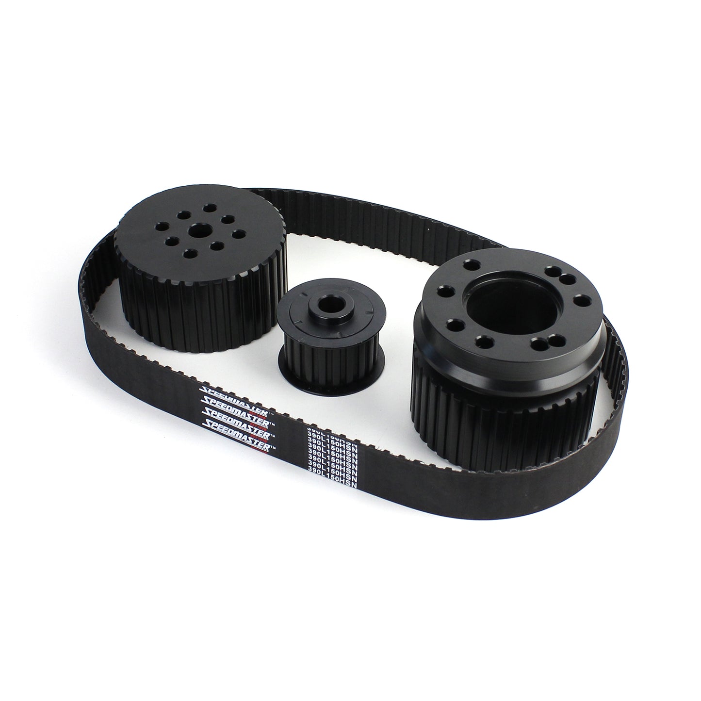 Chevy BBC 454 Short & Long Water Pump Swp Lwp Gilmer Drive Kit Black