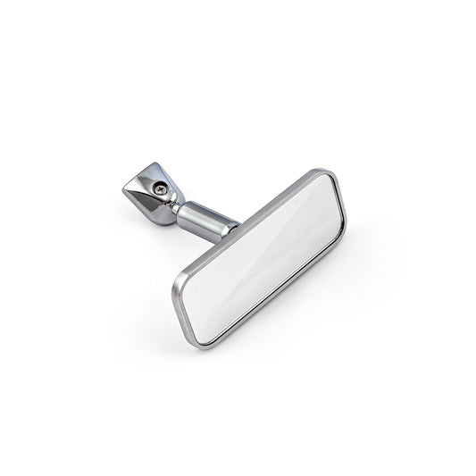 Espejo retrovisor de aluminio macizo fresado en bola de 5 1/2"