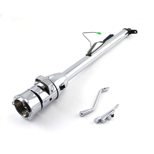 33" Column Shift Tilt Steering Column With Steering Wheel Adapter