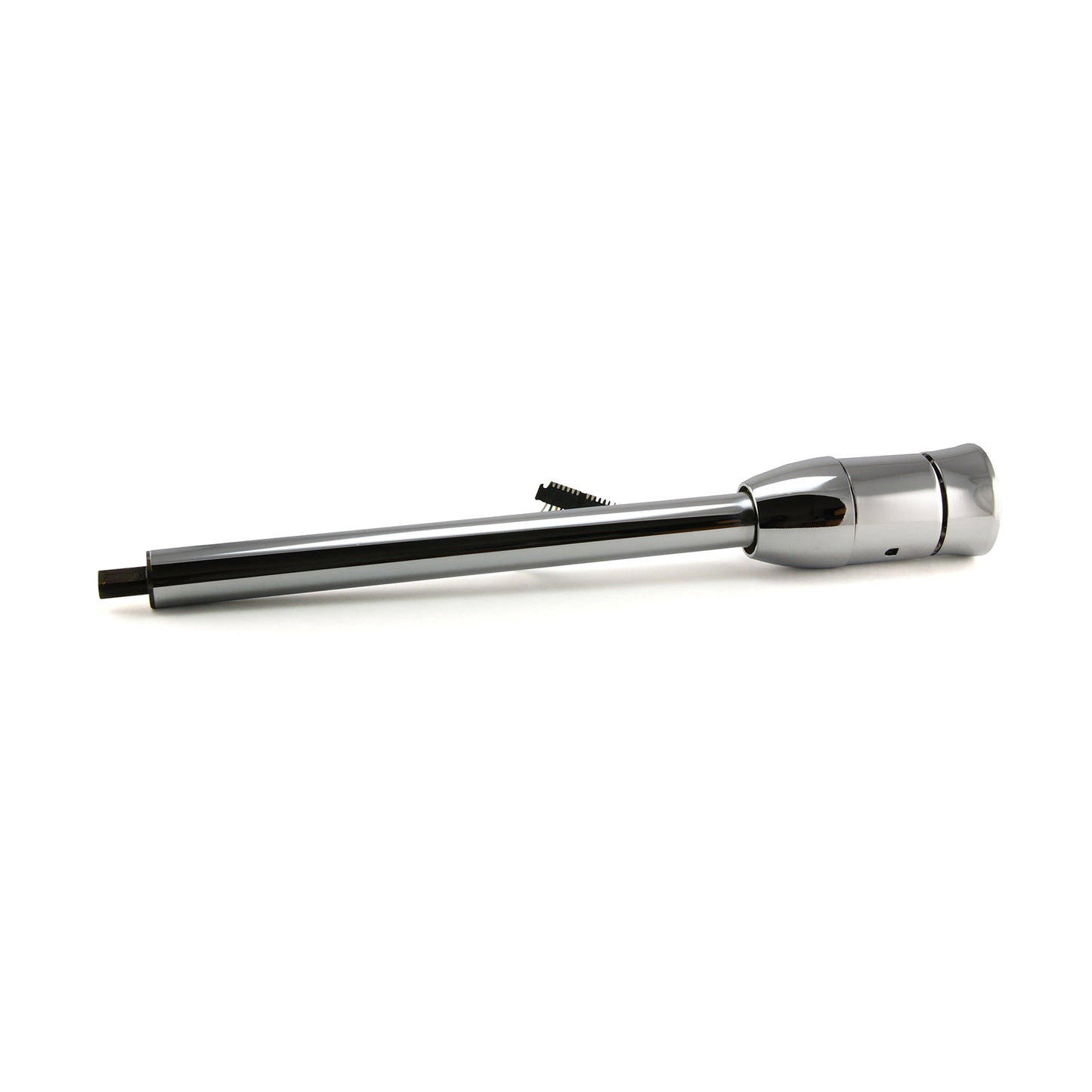 32" Floor Shift Tilt Steering Chrome Column With Steering Wheel Adapter