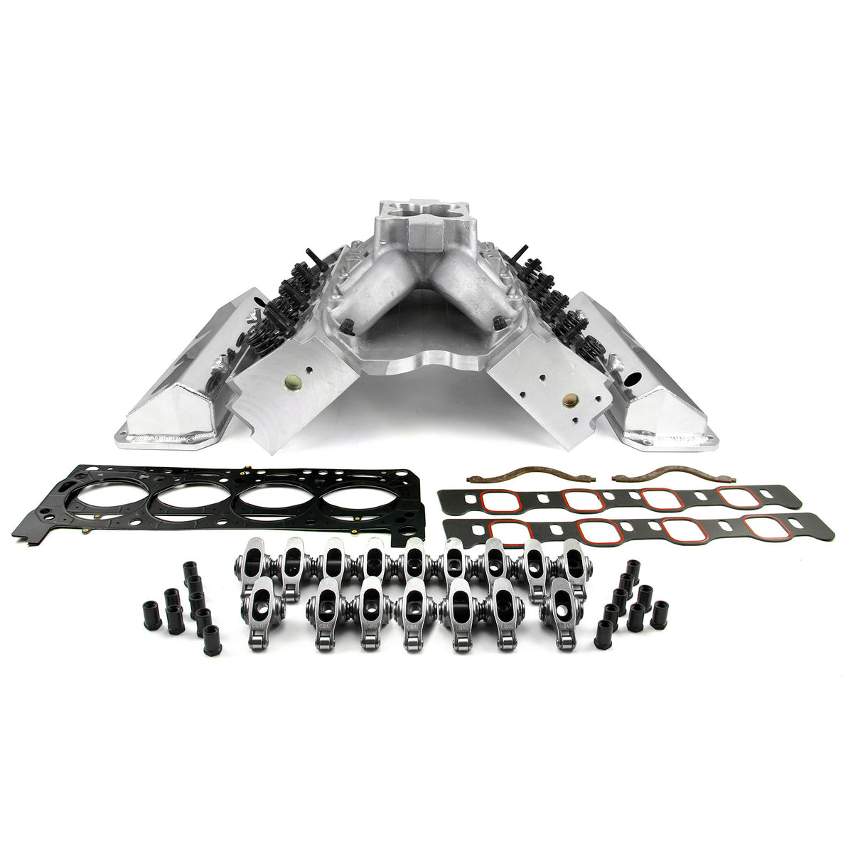 Kit combinado de motor Ford 351C 9.2 Deck Fusion con colector hidráulico y culata FT